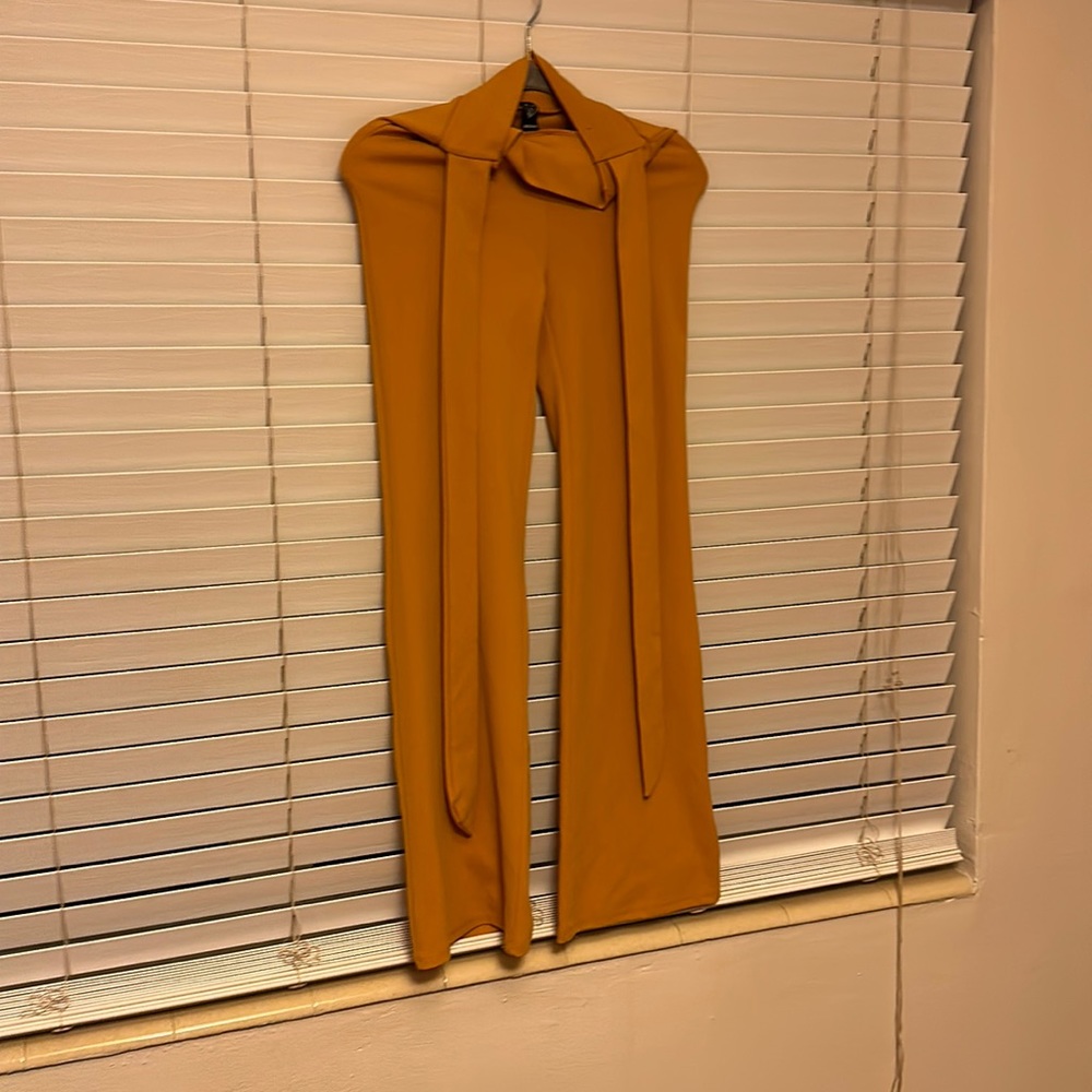 Yellow bell bottoms